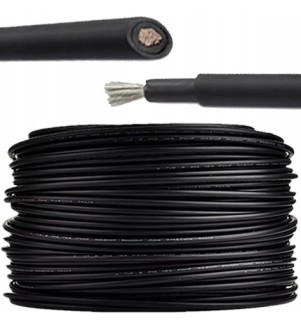 Kabel solarny 6mm² CZARNY - SOLARFLEX-X H1Z2Z2-K (500m)