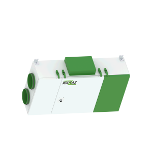 Wanas WANAS 345/2 XF – rekuperator WANAS 345/2 XF, rozszerzona wersja dwusekcyjna XF