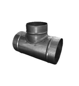 Trójnik ocynkowany ø125 mm
