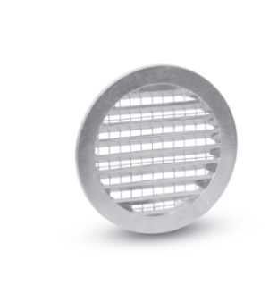 Kratka aluminiowa Ø125 mm