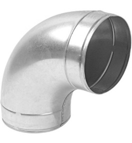 Kolano ocynkowane 90°/Ø160 mm