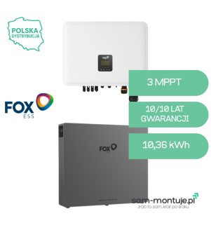 FoxESS ZESTAW P3-5.0-SH + EP11 | Inwerter hybrydowy 5,0 kW z modułem bateryjnym